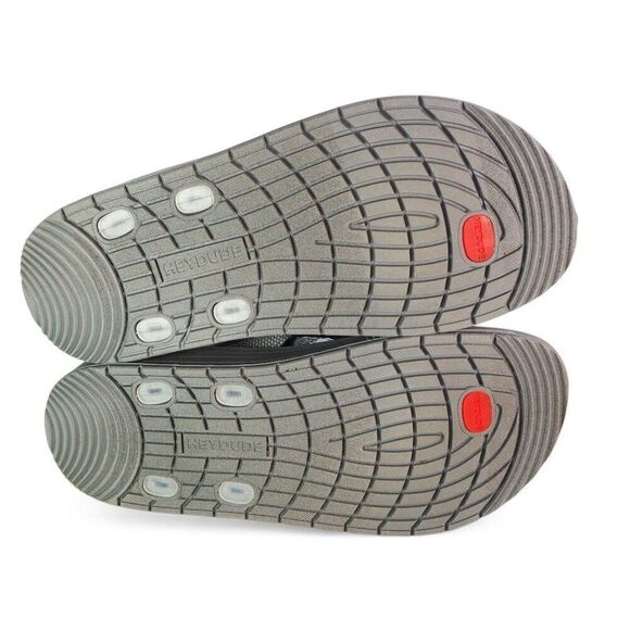 Hey Dude Milo Slip-on Thong Sandals Grey 40125-030 Men's 9 Women's 11 - Picture 8 of 10